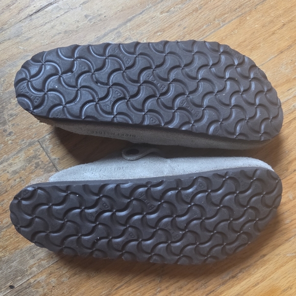 Birkenstock Boston Clogs Grey Size 36 New - Picture 6 of 6